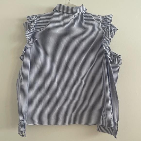 Zara Stripped Blouse NWT - Picture 7 of 7